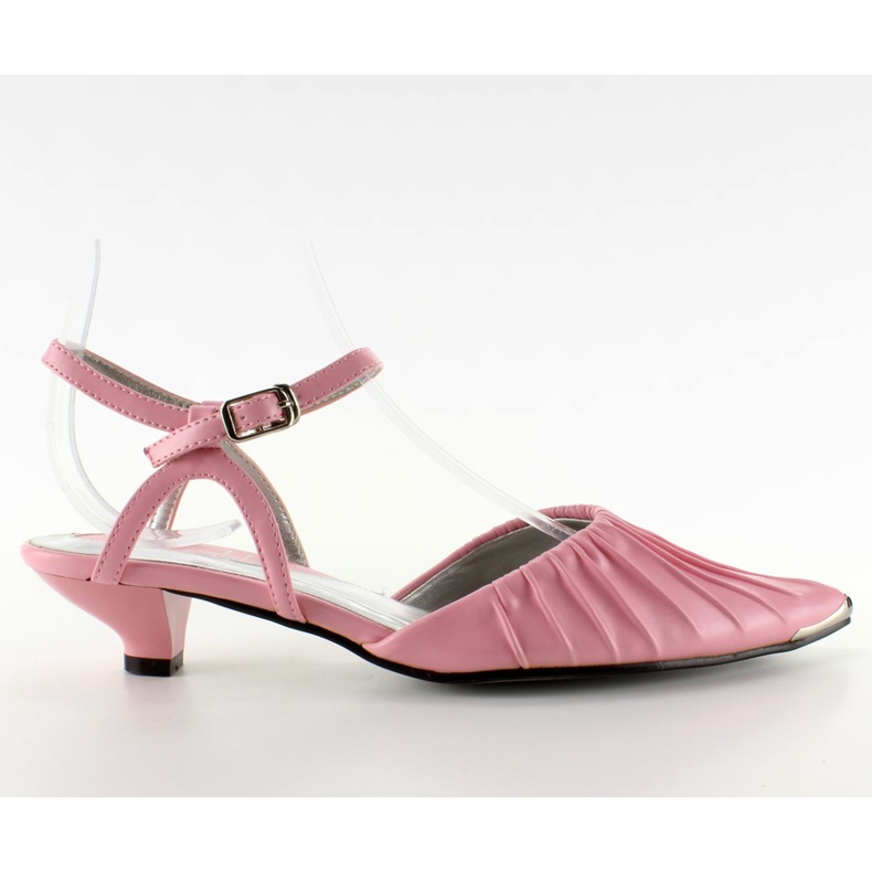 Low heel sandals 1952-212 Pink