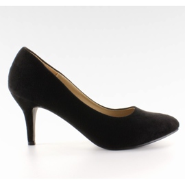 Low suede M246 Black pumps