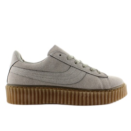 Suede creepers 8149 Gray grey