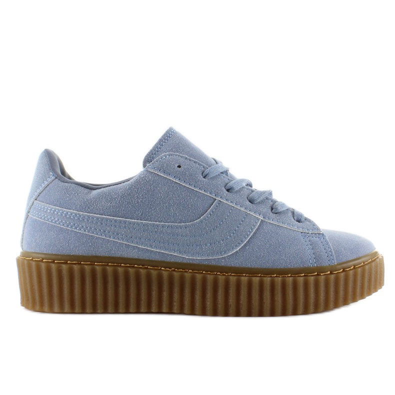 Suede creepers 8149 Blue Suede creepers 8149 Blue