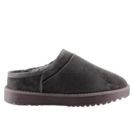 Emusy women's slippers 1447 Gray grey