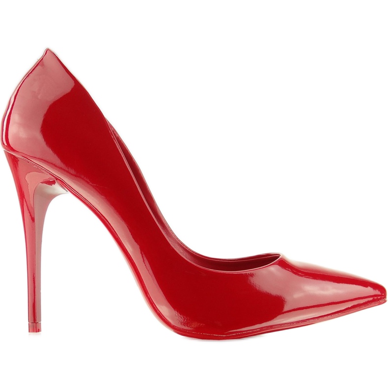 Smooth lacquered pins E396 Red