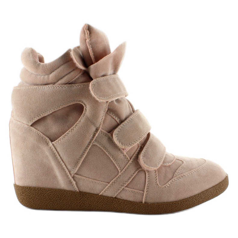 JT19 Pink suede sneakers