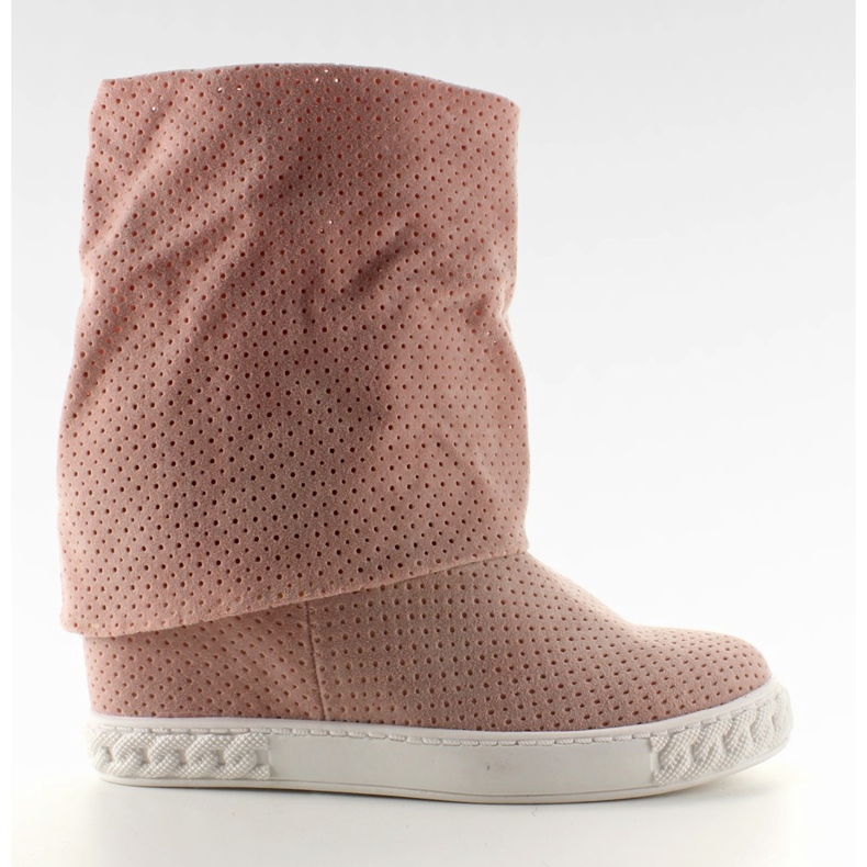 Openwork casadejki shanked Pink