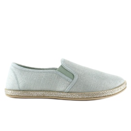 Slip-on espadrilles glamor JX16 Green