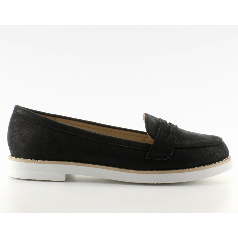 Pastel loafers for women 7112 Black