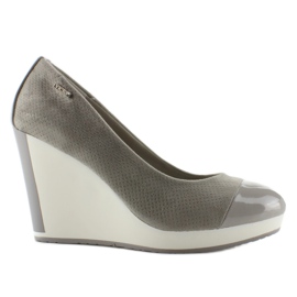 Wedge Pumps Your Favorites 6055 grey