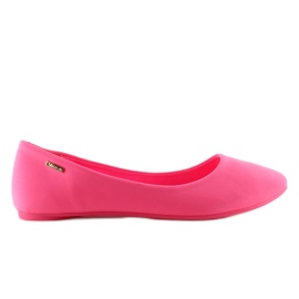 Ballerinas on the colorful sole 11038 Pink