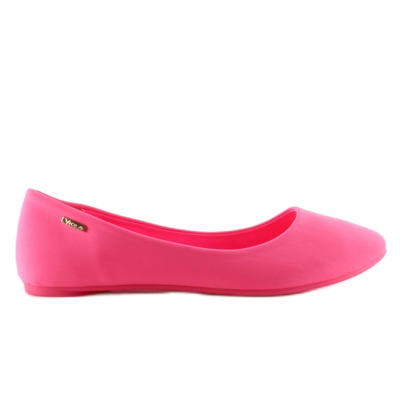 Ballerinas on the colorful sole 11038 Pink