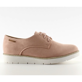 Moccasins on the sports sole 7127 Pink Moccasins on the sports sole 7127 Pink
