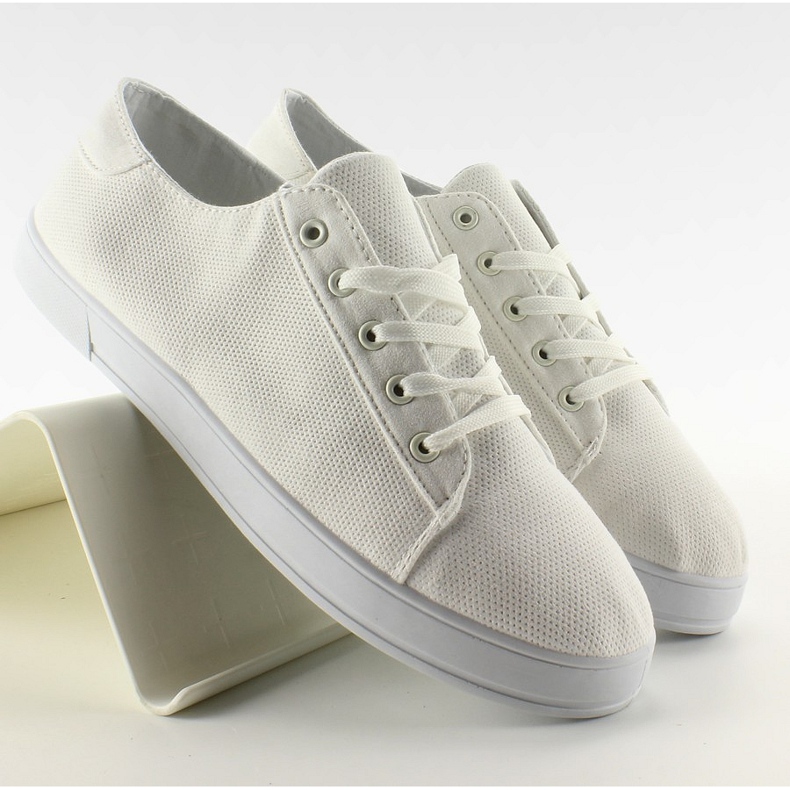 Women's sneakers fabric B779 White