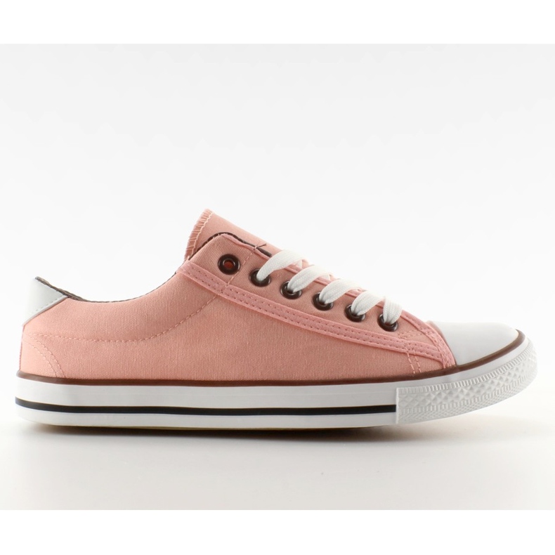 Sneakers for women's face finish BL63 Meat Pink