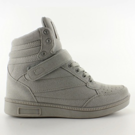 Liluu XW33268 Gray Suede sneakers grey