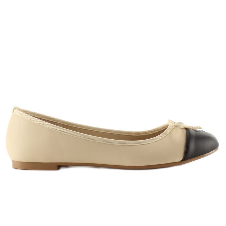 Lovely ballerinas with heart 9018 Beige
