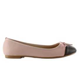 Lovely ballerinas with heart 9018 Pink