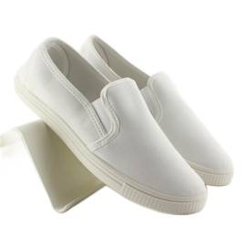 Soft slip-on sneakers JX40P white