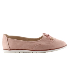 Suede Jazz Shoes T239 Pink