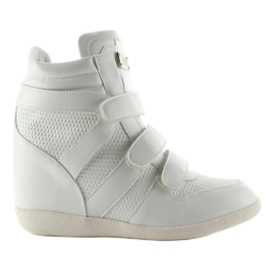 Facial sneakers high top JT35 white