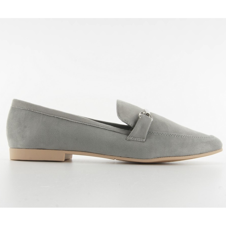 Women's loafers classic 1183 gray grey