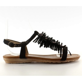 Indian style sandals k1626301 negro black