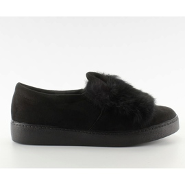 Charming Hunny Bunny GU01 Black sneakers