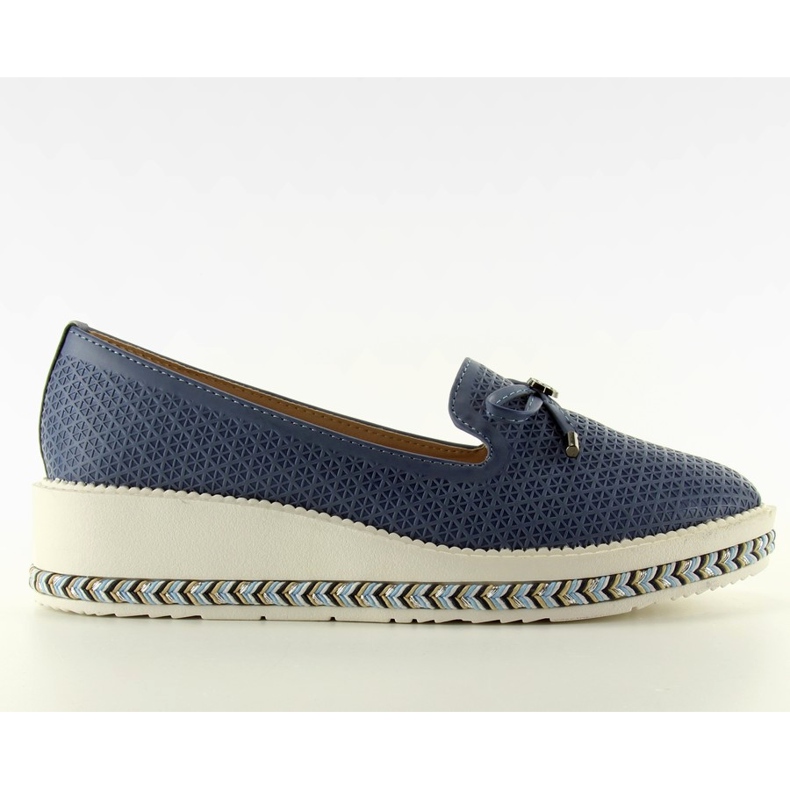 Lords espadrilles 6084 D. Blue navy blue