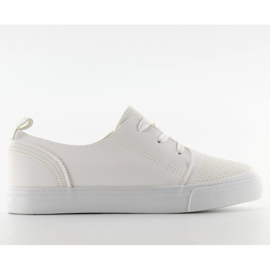Sneakers with thick soles A-109 white