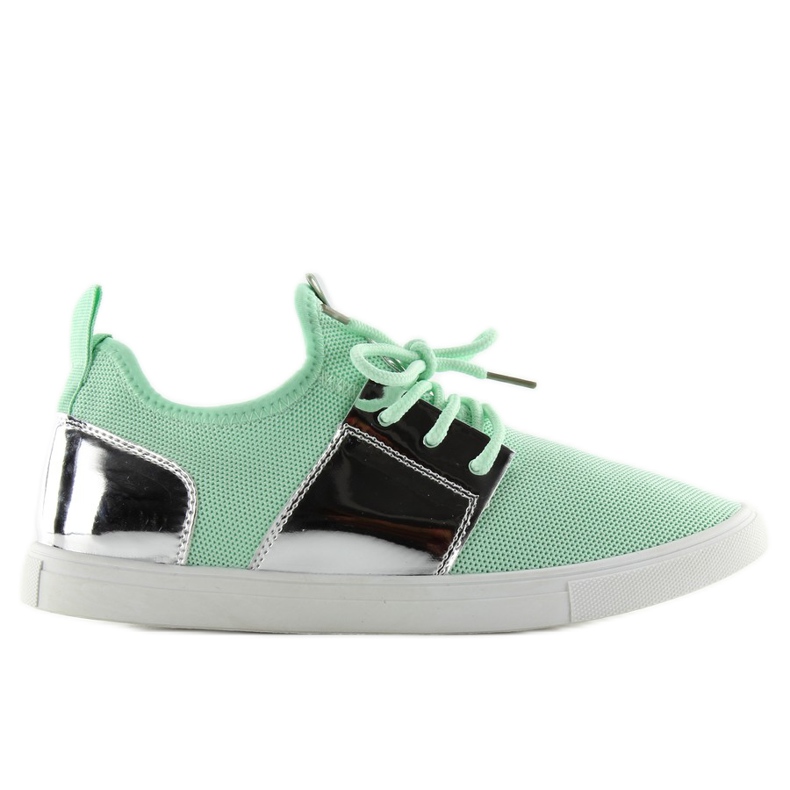 A-120 GREEN / SILVER airy sports shoes A-120 GREEN / SILVER airy sports shoes