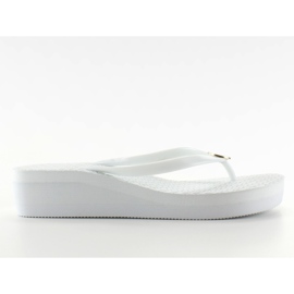 Flip flops high sole B765 White