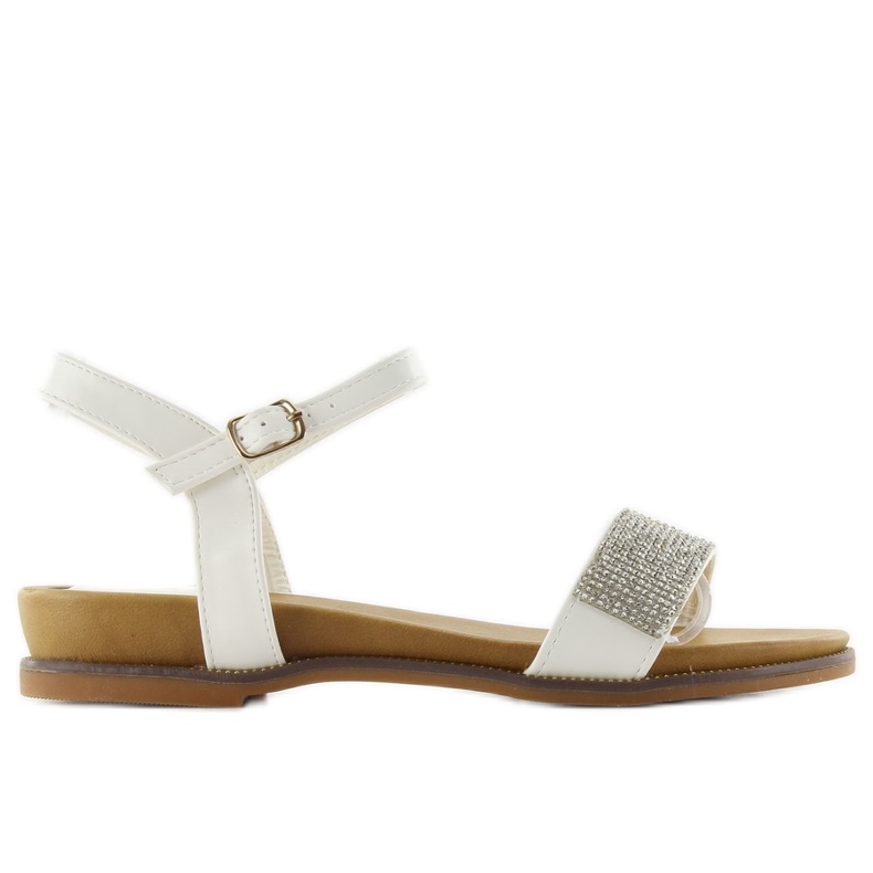 Sandals on a high sole JA-61 white