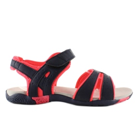 Sportowe Sandałki 7S-Ta86091M Navy / Hot Pink navy blue
