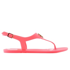 Meliski KM101 orange flip-flops pink Meliski KM101 orange flip-flops pink