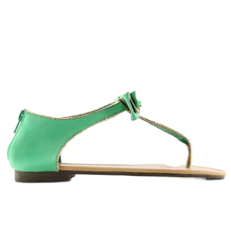 Green Flip-flops with a Y8808 heel