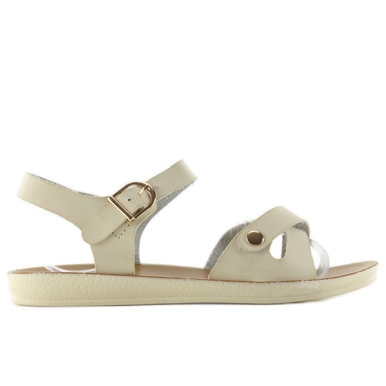 Comfortable women's sandals 761 beige