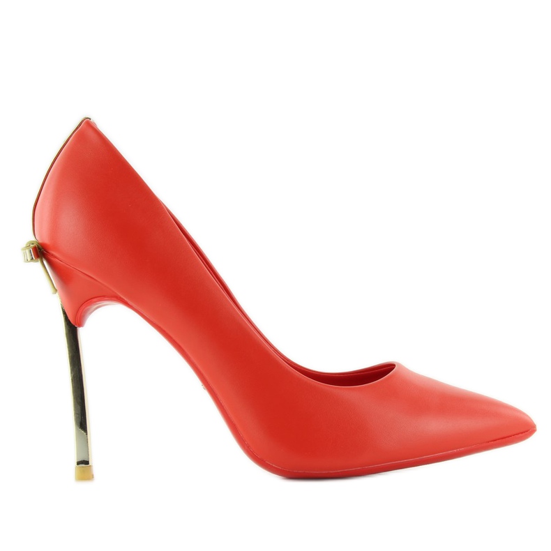 Stilettos with a small bow 5080 Red