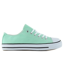 Classic women's sneakers dc5 Mint green