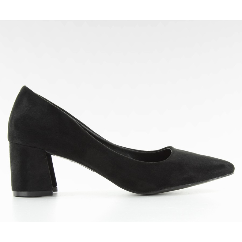 Sy26p Black high-heeled pumps