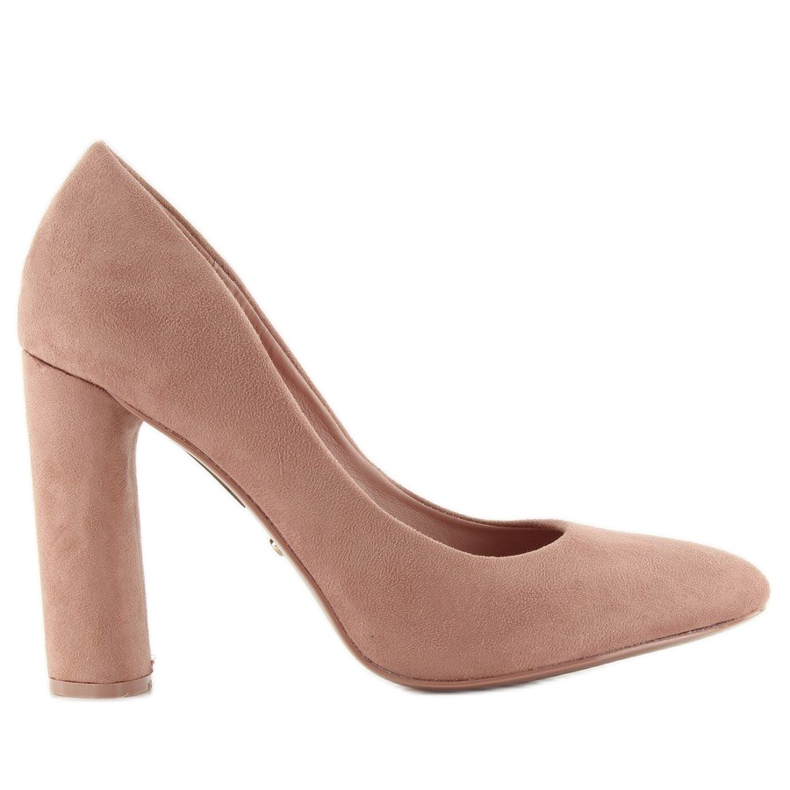 Pumps on an oval post le027p Pink
