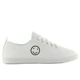 Sneakers with a smiley face nb105 White