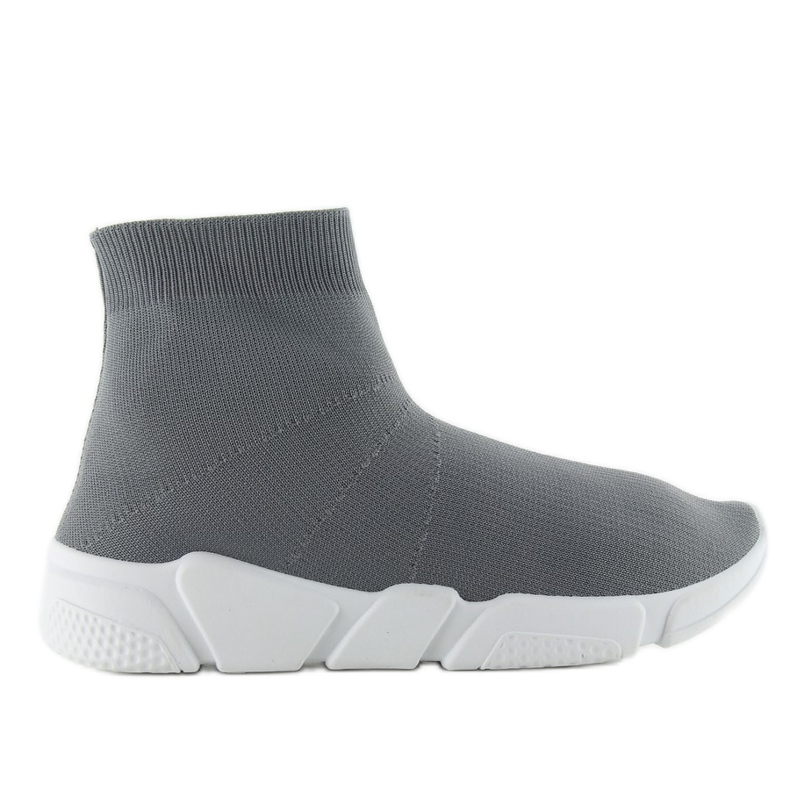 NB122p gray sock sports shoes grey