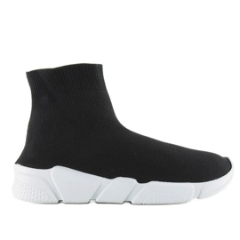 NB122p black sock sports shoes