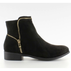 Stylish Chelsea boots with AB02-20 Black zippers