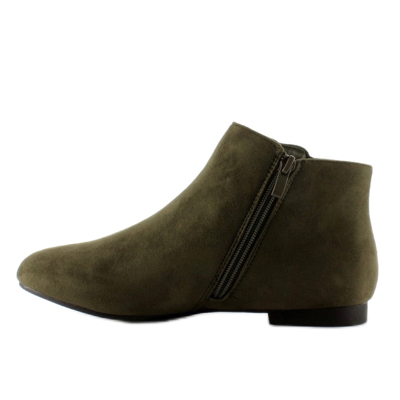 Suede boots 7-106 Green