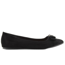 Suede G305 black ballerinas Suede G305 black ballerinas
