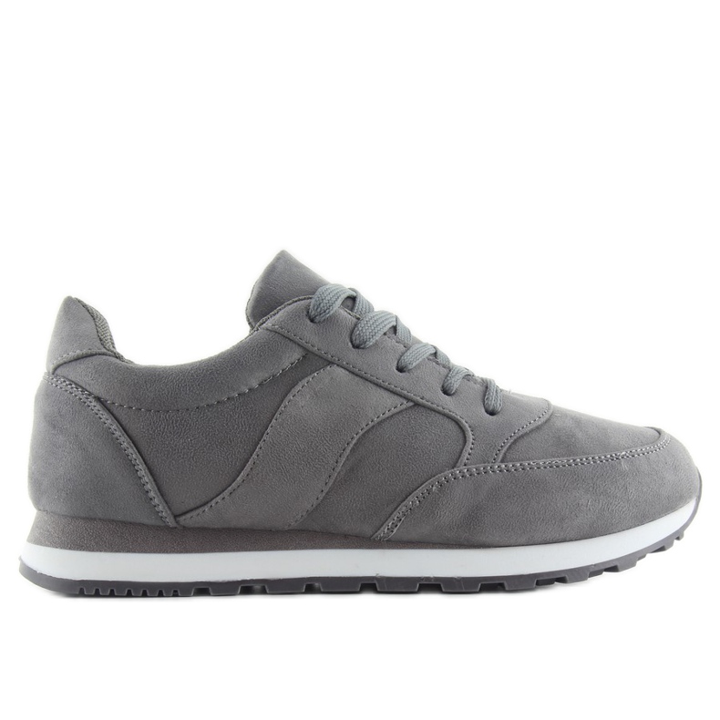 BL111 gray suede sports shoes grey BL111 gray suede sports shoes grey
