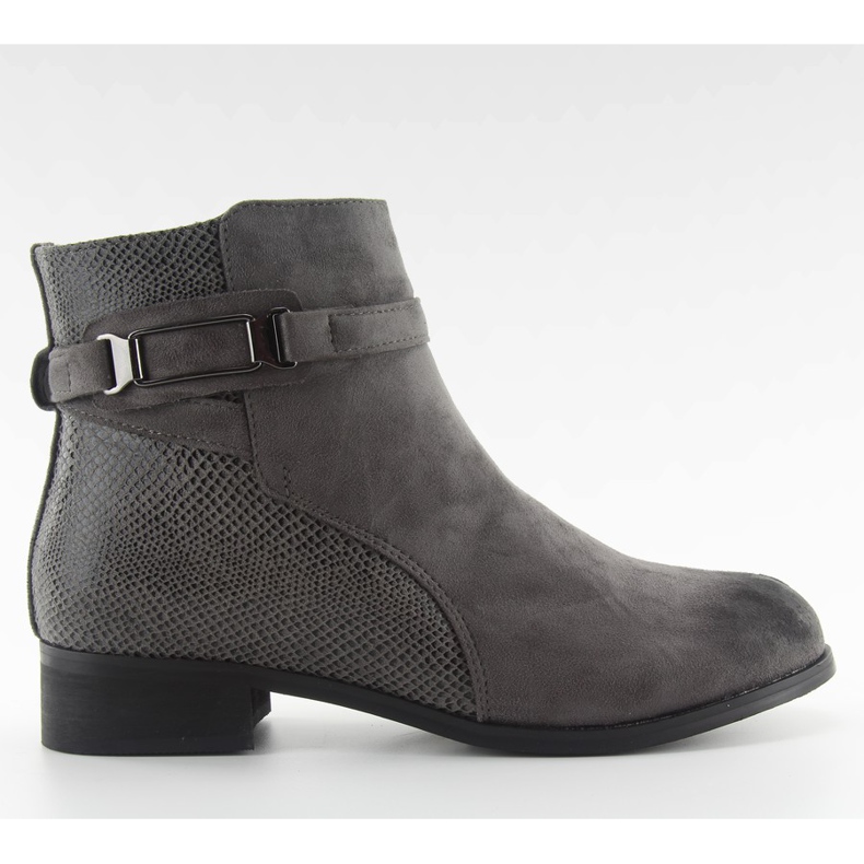 Boots Jodhpur boots W148 gray grey