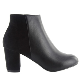 Women's high heeled boots tr-8h8597-1 black
