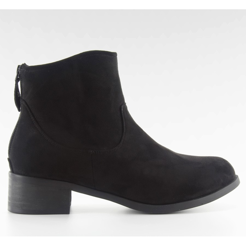 Black Jodhpur boots suede black w117 black