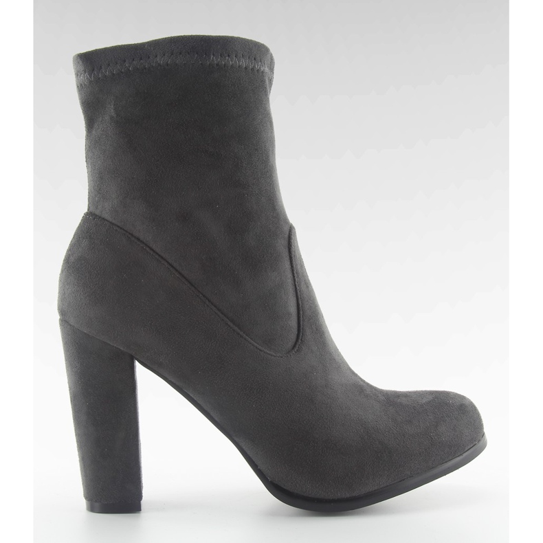 Autumn high heels A921 gray grey