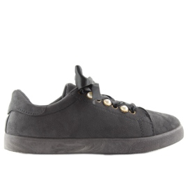 Sneakers With Pearls Tr02 Gray grey